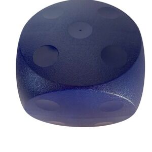 Kruuse Buster Cube Blue Interactive Dog Treat Dispensing Puzzle Toy Denmark 5in